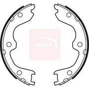 Apec Parking Brake Shoe Set fits Nissan 350Z 2002-2008 3.5
