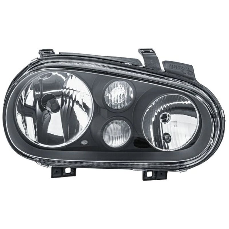 Hella Headlight Headlamp W5W Right fits VW Golf 1997-2007