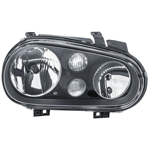 Hella Headlight Headlamp W5W Right fits VW Golf 1997-2007