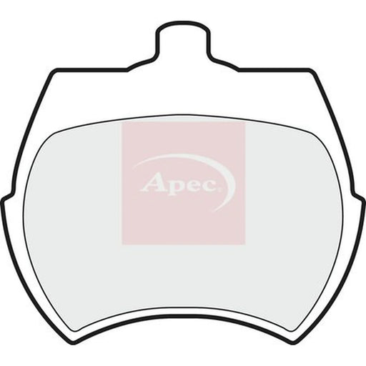 Apec Front Brake Pad Set PAD37