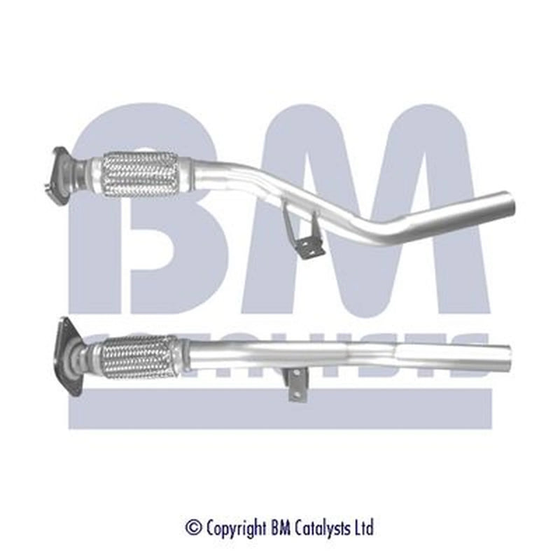 BM Catalysts Exhaust Pipe OD fits Renault Captur I 2013-2019 1.2 1.5