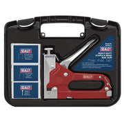 Sealey Staple & Brad Nail Gun Heavy-Duty 4-14mm AK7061 Sealey - Dynamic Drive