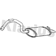 Klarius Box With Tail Pipe Rear fits Jaguar X-Type I 2002-2009 2.1