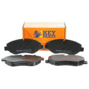 Key Parts 4 x Front Brake Pad Set fits Mercedes-Benz Sprinter 3,5-T 2006-2018