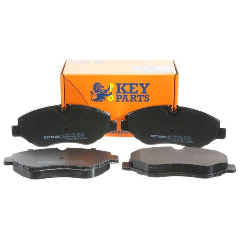 Key Parts 4 x Front Brake Pad Set fits Mercedes-Benz Sprinter 3,5-T 2006-2018