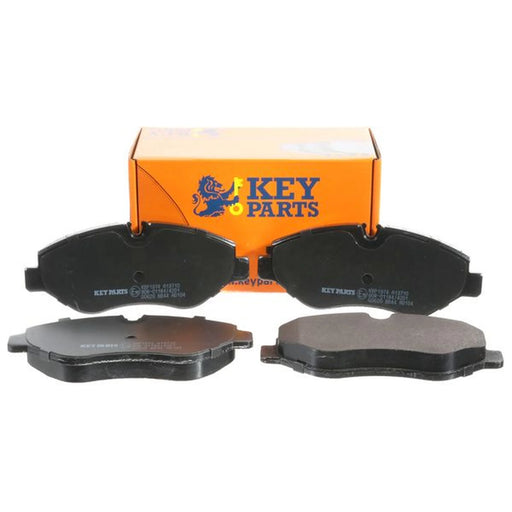 Key Parts 4 x Front Brake Pad Set fits Mercedes-Benz Sprinter 3,5-T 2006-2018