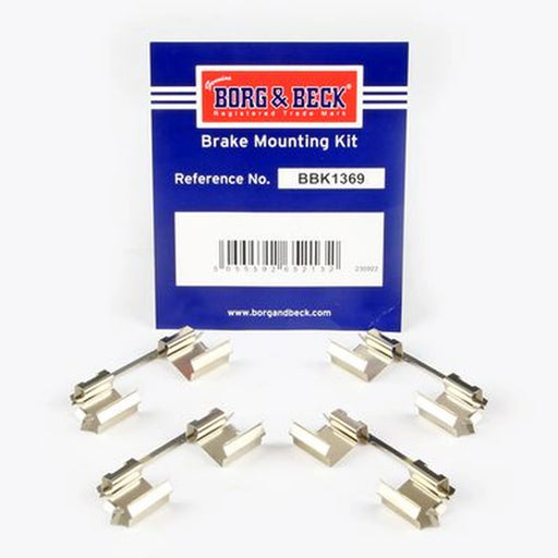 Borg & Beck Brake Pad Accessory Fitting Kit Front BBK1369