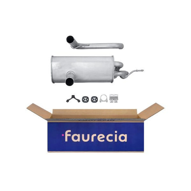 Hella End Silencer Rear fits VW Tiguan 2008-2018 1.4
