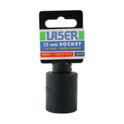 Laser Impact Socket 1/2"D 23mm 2014 Laser - Dynamic Drive