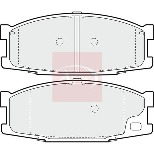 Apec Brake Pad Set PAD1192