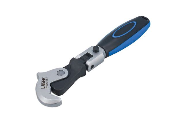 Laser Flexi-Head Adjustable Wrench 14 - 32mm Laser - Dynamic Drive