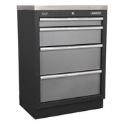 Superline Pro Superline PRO Storage System with Wood Worktop 4.9m APMSSTACK01W Superline Pro - Dynamic Drive