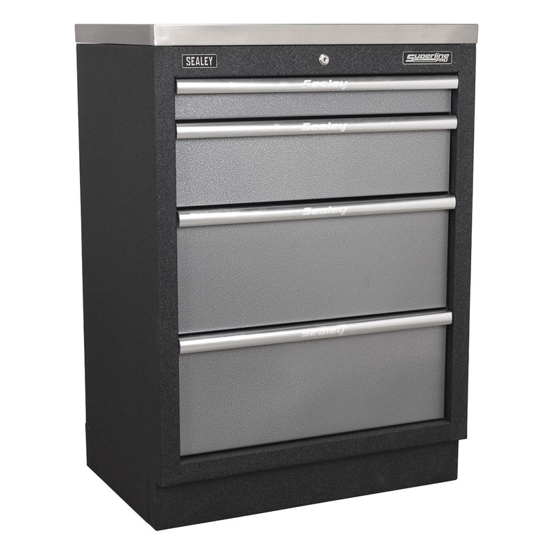 Superline Pro Superline PRO Storage System with Wood Worktop 4.9m APMSSTACK01W Superline Pro - Dynamic Drive
