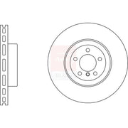 Apec Front Vented & Rear Vented Brake Discs & Pads fits BMW 4 2013-2016