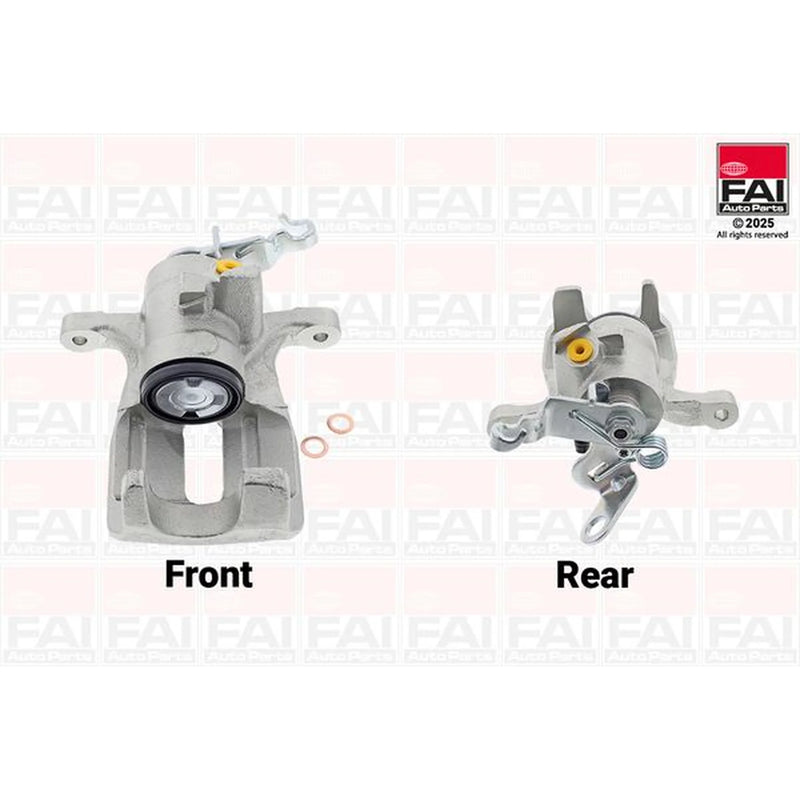 FAI Brake Caliper Assembly Rear Right fits Skoda Octavia III 2012-2020 1.8 2.0