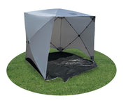 Quest Screen House 4 Mini pop up Gazebo Grey Quest Leisure - Dynamic Drive