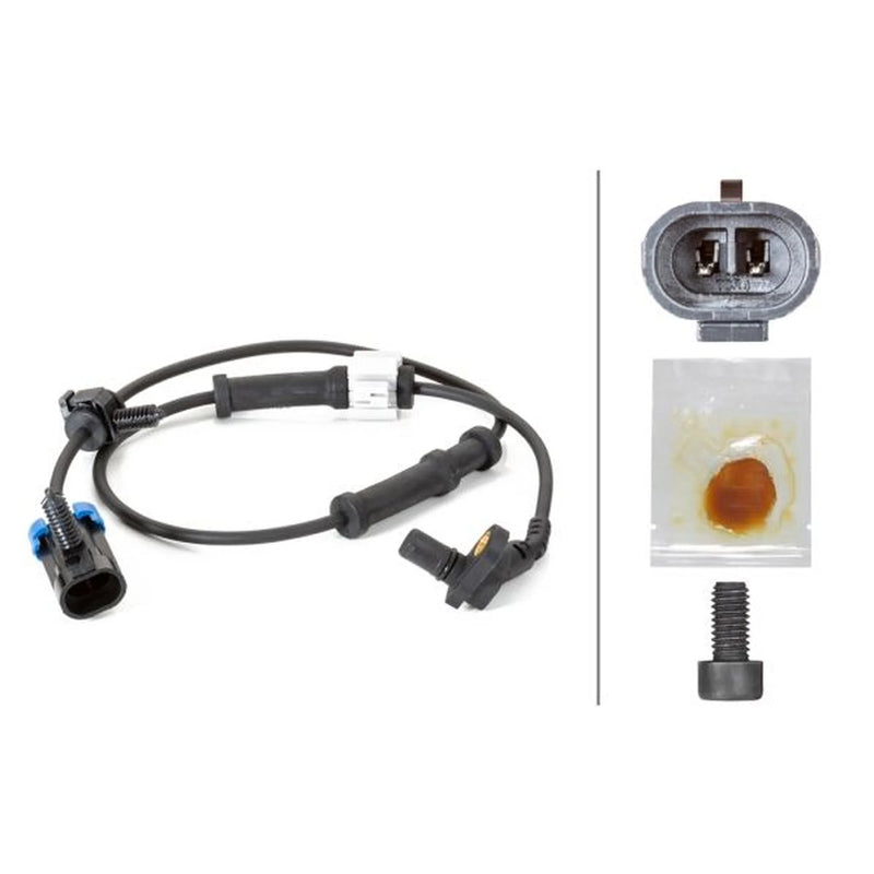 Hella ABS Wheel Speed Sensor Front