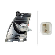 Hella Rear Fog Light Lamp Unit Right 2NR 009 774-141