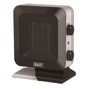 Sealey Ceramic Fan Heater 1400W/230V 2 Heat Settings CH2013 Sealey - Dynamic Drive