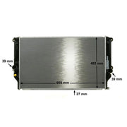 Mahle Engine Radiator fits Toyota Rav 4 III 2005-2013 2.2