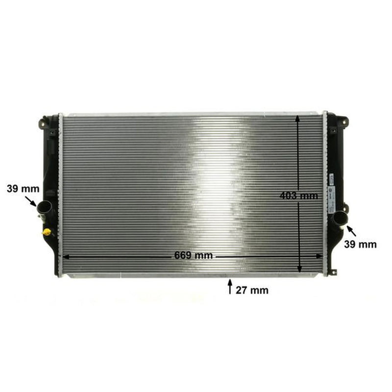 Mahle Engine Radiator fits Toyota Rav 4 III 2005-2013 2.2