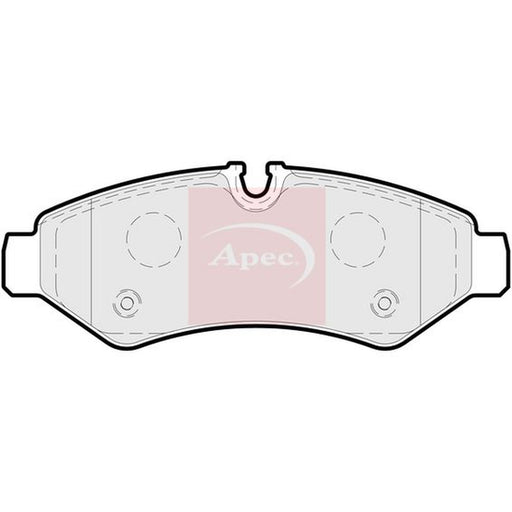 Apec Rear Brake Pad Set fits Mercedes-Benz Sprinter 3,5-T 2018-2025