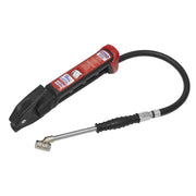 Sealey Anodised Tyre Inflator with Twin Push-On Connector SA37/93B Sealey - Dynamic Drive