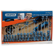 Draper Soft Grip Screwdriver Set (19 Piece) 09548 Draper - Dynamic Drive