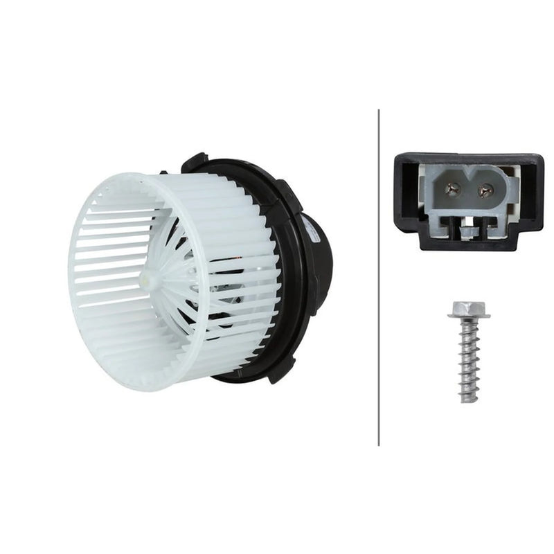 Hella Heater Blower Fan Front fits VW Crafter 30-35 Bus 2006-2016 2.0 2.5