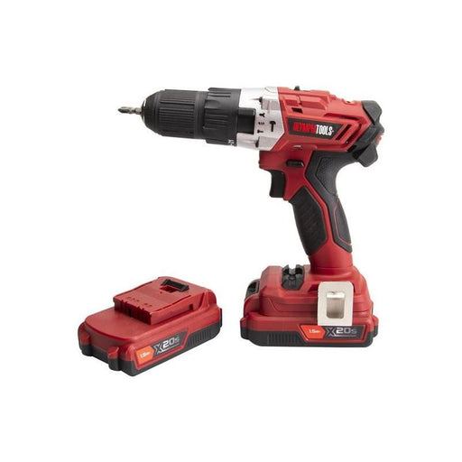 Olympia Power Tools X20S™ Combi Drill Driver 20V 2 x 1.5Ah Li-ion Olympia Power Tools - Dynamic Drive