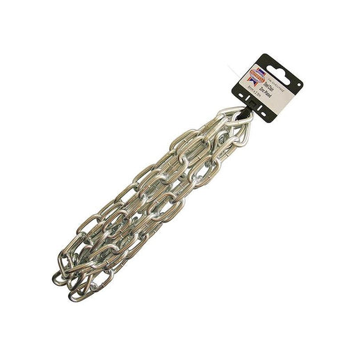 Faithfull Zinc Plated Chain 6mm x 2.5m - Max. Load 250kg Faithfull - NN4 Online