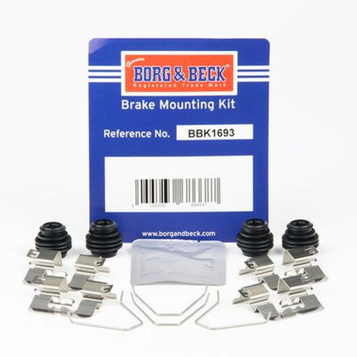 Borg & Beck Brake Pad Accessory Fitting Kit Rear BBK1693