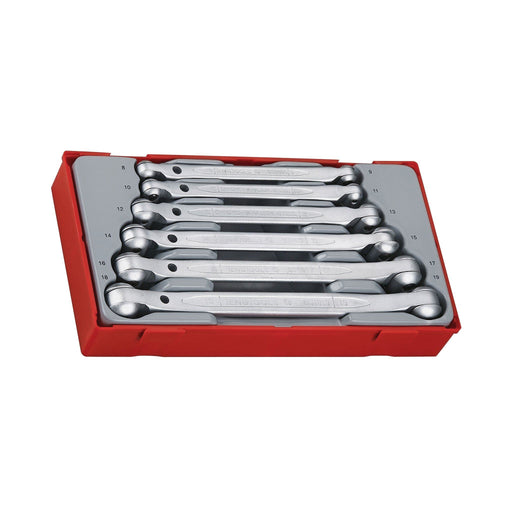 Teng Tools Double Flex Wrench Set TT1 6 Pieces Teng Tools - Dynamic Drive