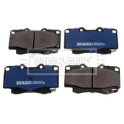 Borg & Beck Front Brake Discs & Pads fits Toyota Hilux Vigo VII Pickup 2005-2015