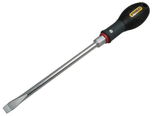 Stanley® Hand Tools FatMax® Bolster Screwdriver Flared Tip 8 x 175mm STANLEY® Hand Tools - Dynamic Drive