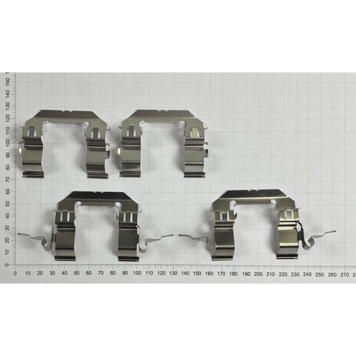 Juratek Brake Pad Accessory Fitting Kit Front fits Nissan Navara NP300 2009-2010
