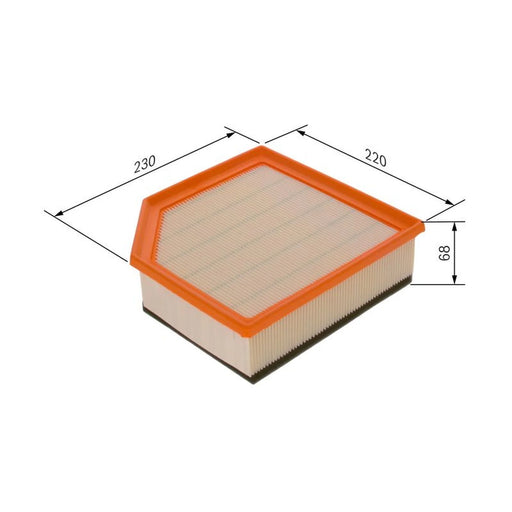 Bosch Engine Air Filter fits Volvo XC90 I 2006-2014 3.2