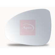 Apec Exterior Wing Mirror Glass Left fits VW Touareg 2010-2018 3.0 4.2