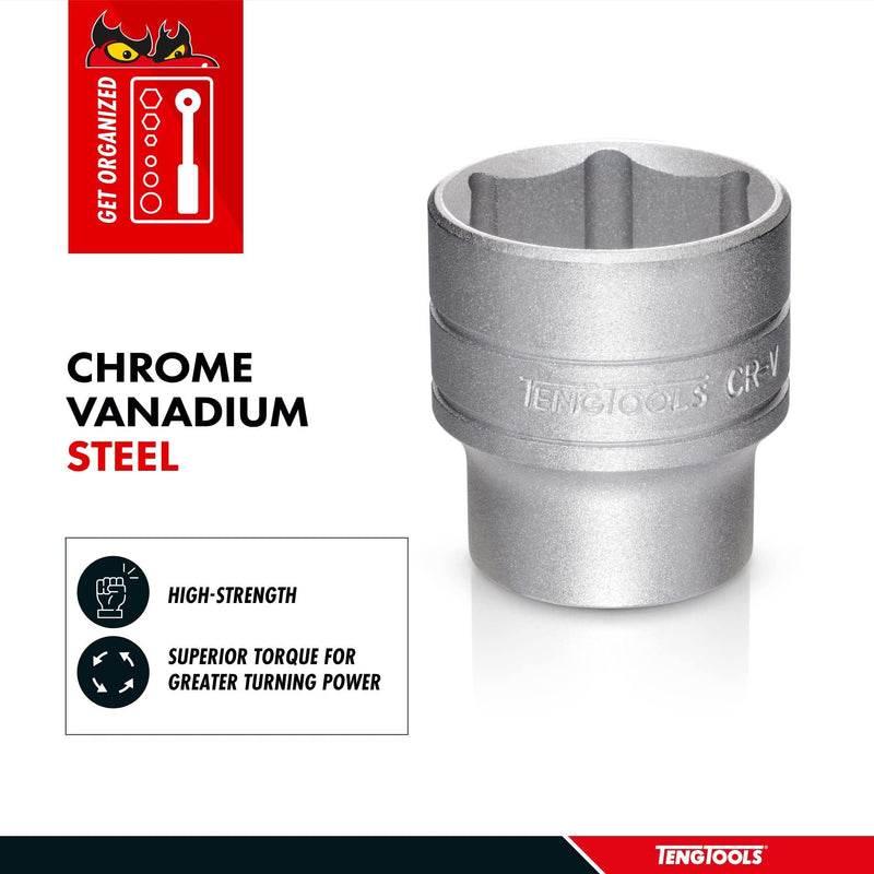 Teng Tools 1/4" Socket 6 pt Metric 8mm Teng Tools - Dynamic Drive