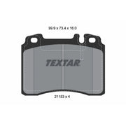 Textar Front Brake Pad Set 2115305