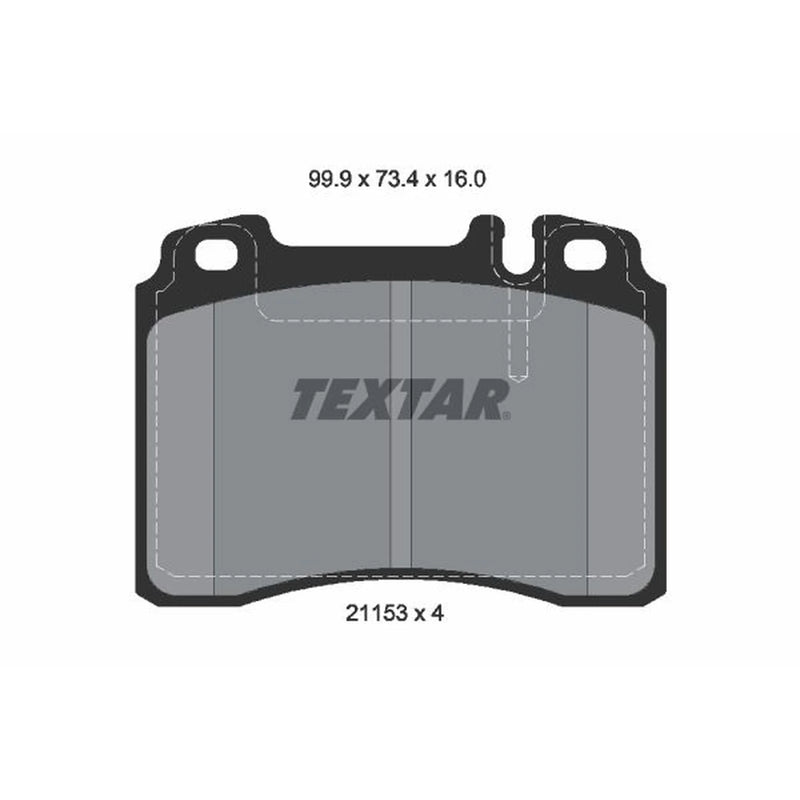 Textar Front Brake Pad Set 2115305