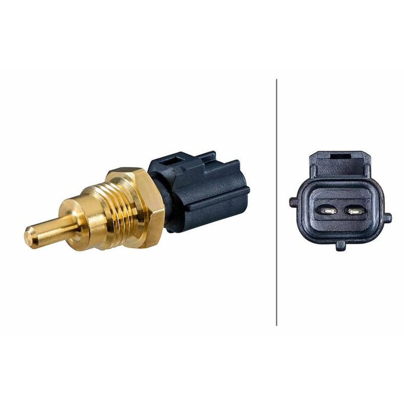 Hella Coolant Temperature Sensor fits Mitsubishi Shogun Sport I 1998 on 2.5