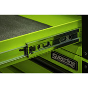 Superline PRO Black Edition Mobile Trolley with Wooden Worktop 15 Drawer 1549mm Superline Pro - Dynamic Drive