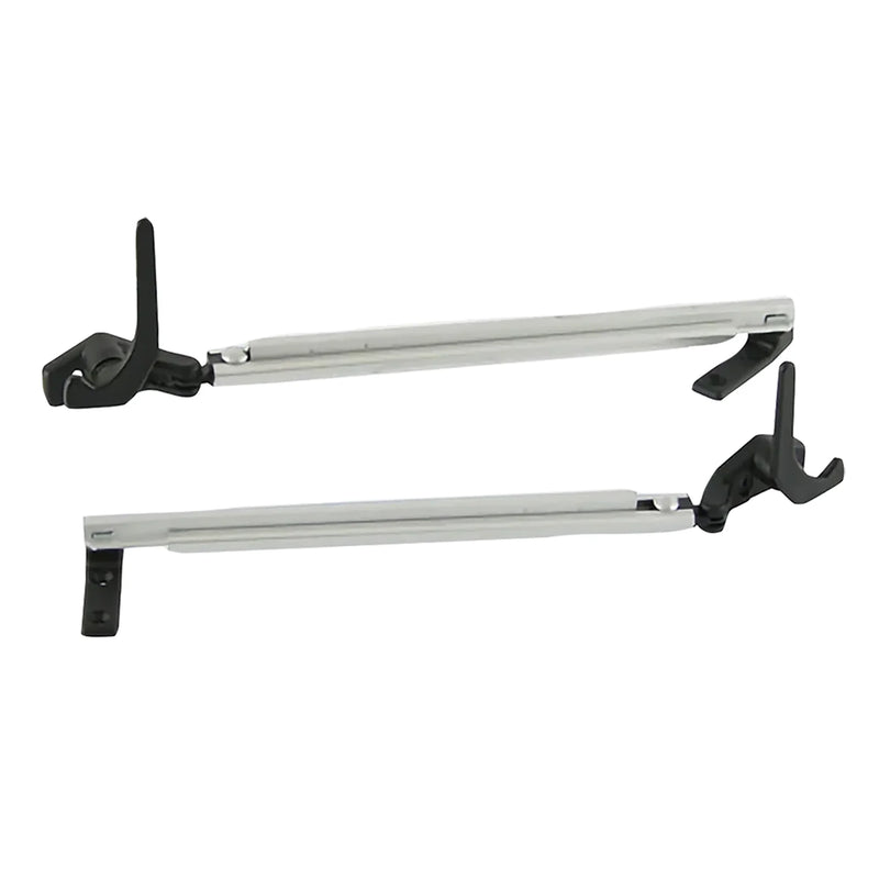 Polyplastic Auto Stays 300mm Pair with Lever Lock Fittings