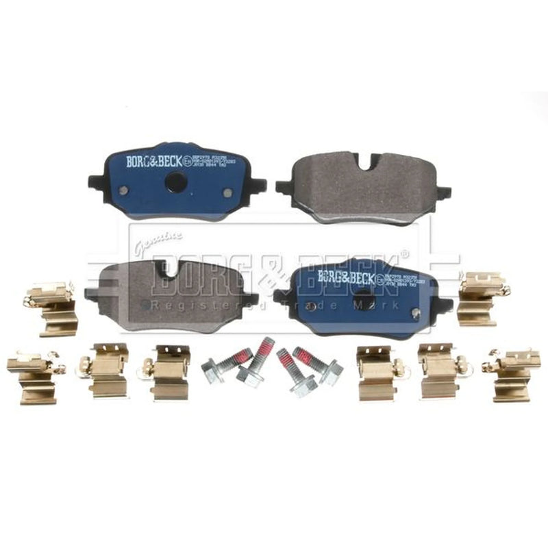 Borg & Beck Front Vented & Rear Vented Brake Discs & Pads fits BMW X2 2023 on