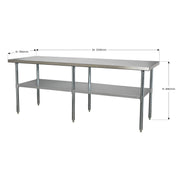 Sealey Stainless Steel Workbench 2.1m AP2184SS Sealey - Dynamic Drive