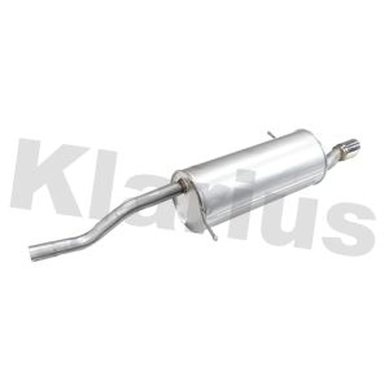 Klarius Box With Tail Pipe Rear fits Ford Fiesta VII 2019-2021 1.0