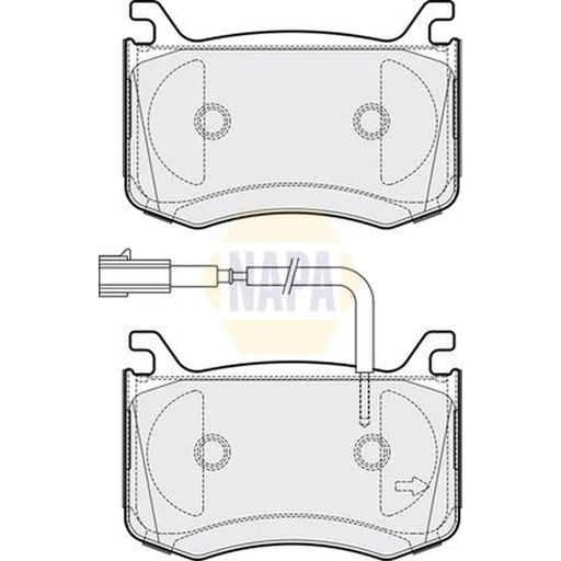 NAPA Front Brake Pad Set NBP1903