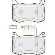 NAPA Front Brake Pad Set fits Alfa Romeo Giulia 2015-2022 2.0 2.2