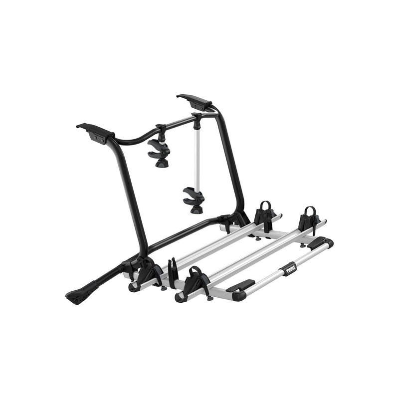 Thule WanderWay two-bike hanging trunk bike rack black Boot bike rack Thule - Bars 4 Cars